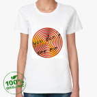 Женская футболка органик