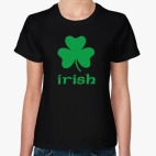 Классическая женская футболка Irish
