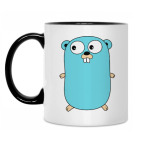 Кружка двухцветная