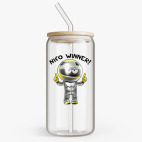 Банка с бамбуковой крышкой