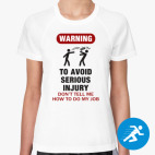 Женская спортивная футболка