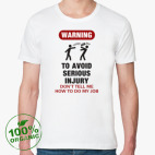 Мужская футболка органик