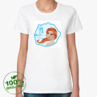 Женская футболка органик