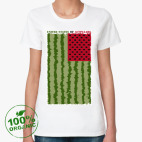 Женская футболка органик