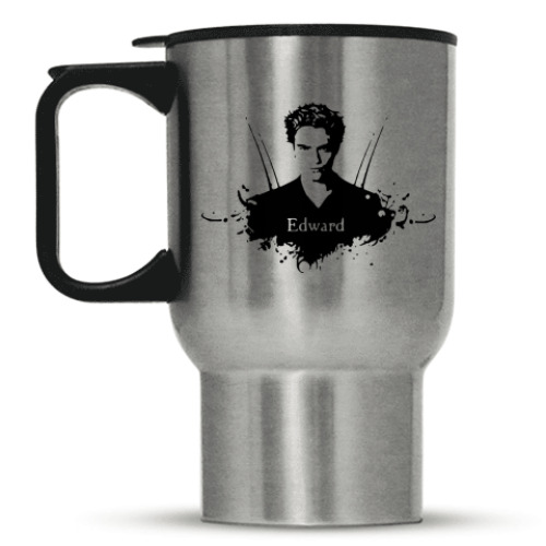 Кружка-термос с принтом Edward. Сумерки