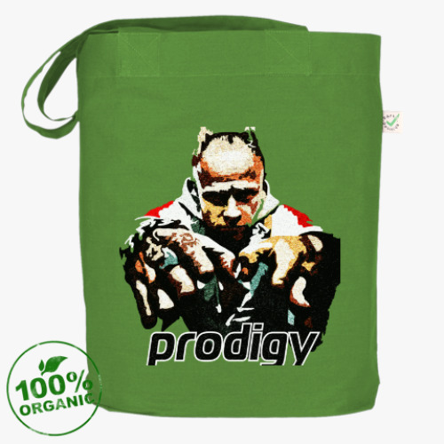 Сумка шоппер с принтом Keith