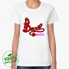 Женская футболка органик