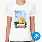 Женская спортивная футболка