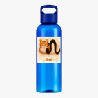 Прозрачная спортивная бутылка