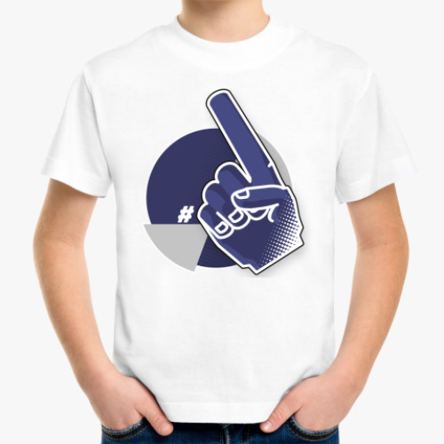 Детская футболка с принтом RB8