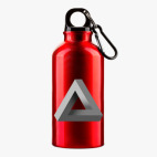 Металлическая бутылка 400 мл UV-DTF