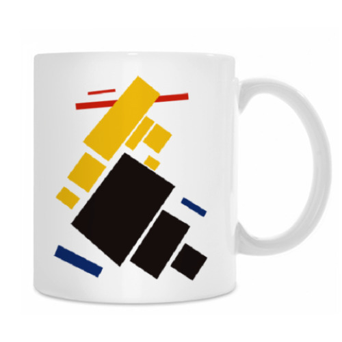 Кружка с принтом Супрематическая Малевич