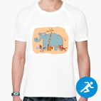 Мужская спортивная футболка