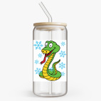 Банка с бамбуковой крышкой