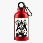 Металлическая бутылка 400 мл UV-DTF