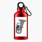 Металлическая бутылка 400 мл UV-DTF