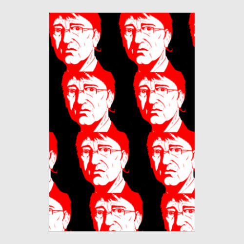 Постер с принтом Билл Гейтс