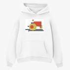 Толстовка худи оверсайз