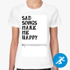 Женская спортивная футболка