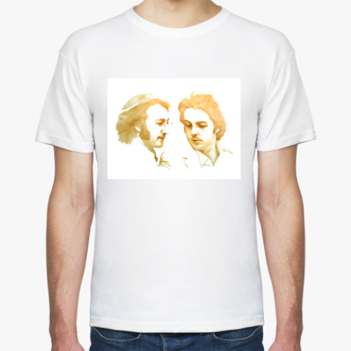 Футболка с принтом Paul & John