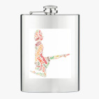 Фляжка стальная