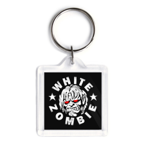 Брелок с принтом White Zombie