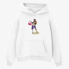 Толстовка худи оверсайз