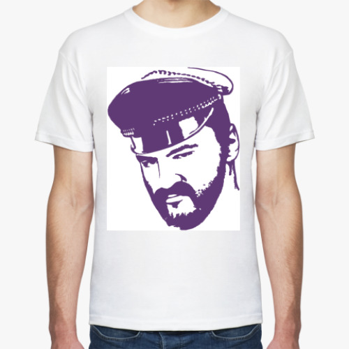 Футболка с принтом Голубая устрица