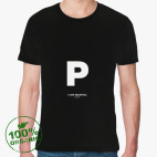 Мужская футболка органик