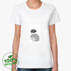 Женская футболка органик
