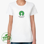 Женская футболка органик