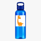 Прозрачная спортивная бутылка