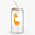 Банка с бамбуковой крышкой