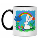 Кружка двухцветная