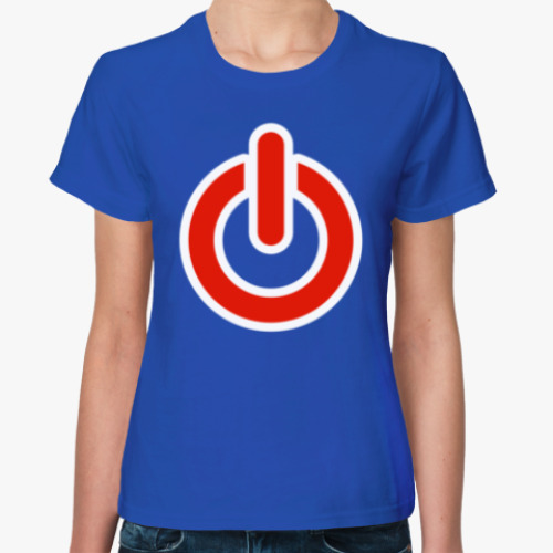 Женская футболка с принтом On