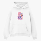 Толстовка худи оверсайз