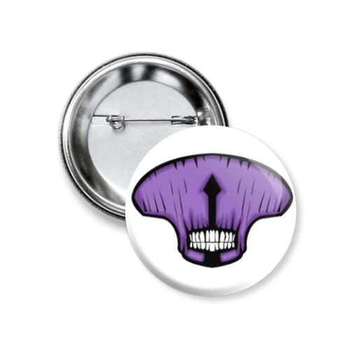 Значок 37мм с принтом Void