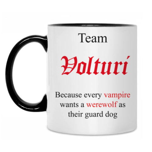 Кружка с принтом Team Volturi