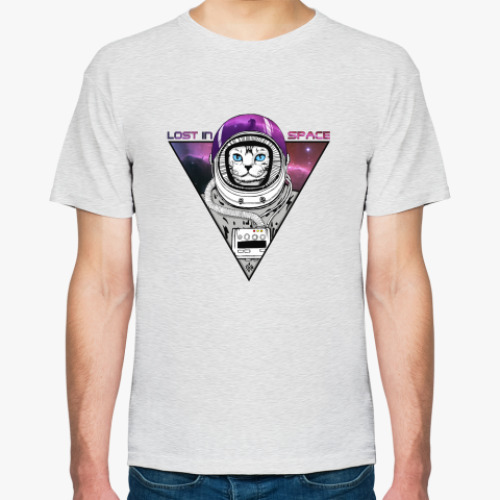 Футболка с принтом  Lost in space