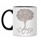 Кружка двухцветная