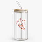 Банка с бамбуковой крышкой