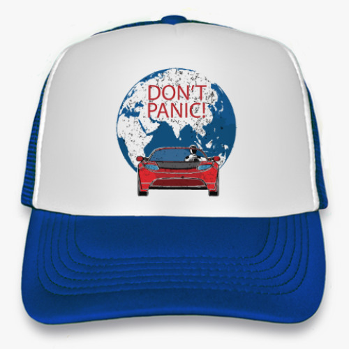 Кепка-тракер с принтом Первый запуск Falcon Heavy