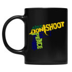 Кружка цветная UV-DTF