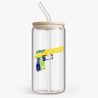 Банка с бамбуковой крышкой