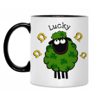 Кружка двухцветная