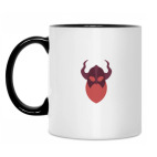 Кружка двухцветная