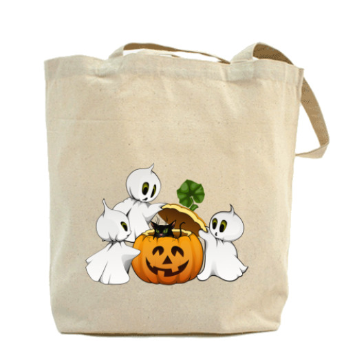 Сумка шоппер с принтом Halloween