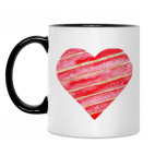 Кружка двухцветная