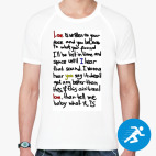 Мужская спортивная футболка