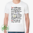 Мужская футболка органик